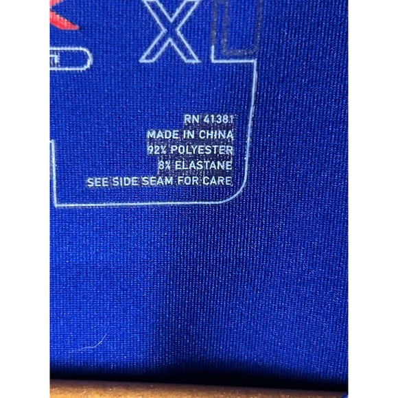 Ralph Lauren RLX Solid Blue Short Sleeve Golf Polo Shirt Mens XL - Picture 4 of 8